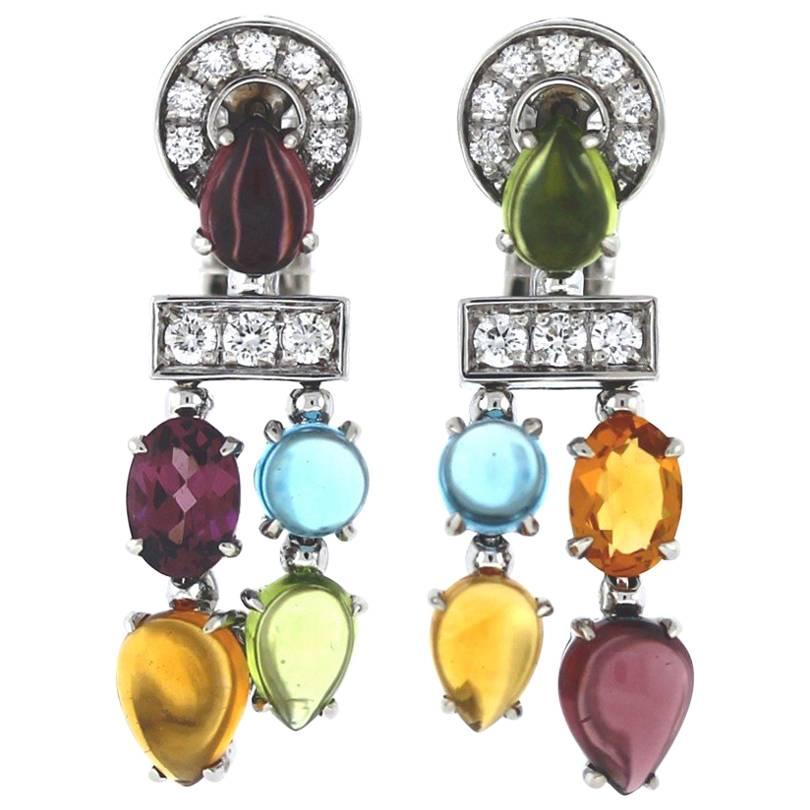 Bvlgari Color Collection Pendant Earrings