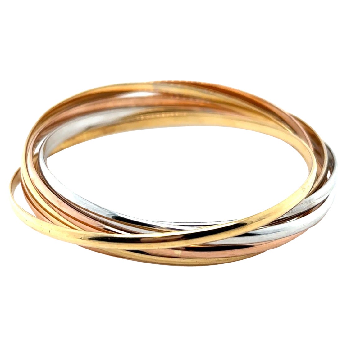Cartier ‘Trinity de Cartier’ Seven Bangle Bracelet