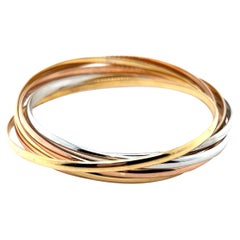 Vintage Cartier ‘Trinity de Cartier’ Seven Bangle Bracelet