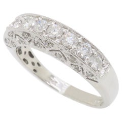 White Gold Diamond Band