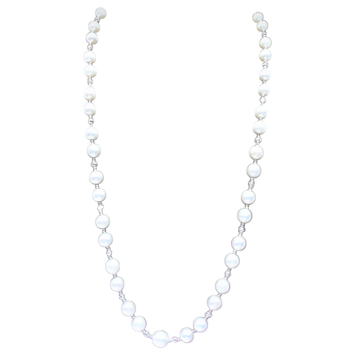 GIT Certified South Sea Pearls Long Necklace