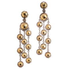 John Hardy Palu Hammered Chandelier Earrings