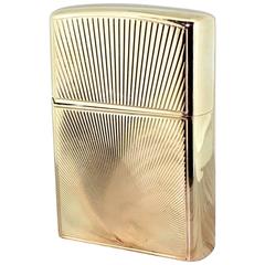 Used Cartier Yellow Gold Zippo Lighter