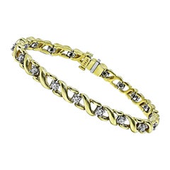 Kurt Wayne 1.50ct Diamond Gold Bracelet
