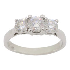 Three Stone Diamond Ring