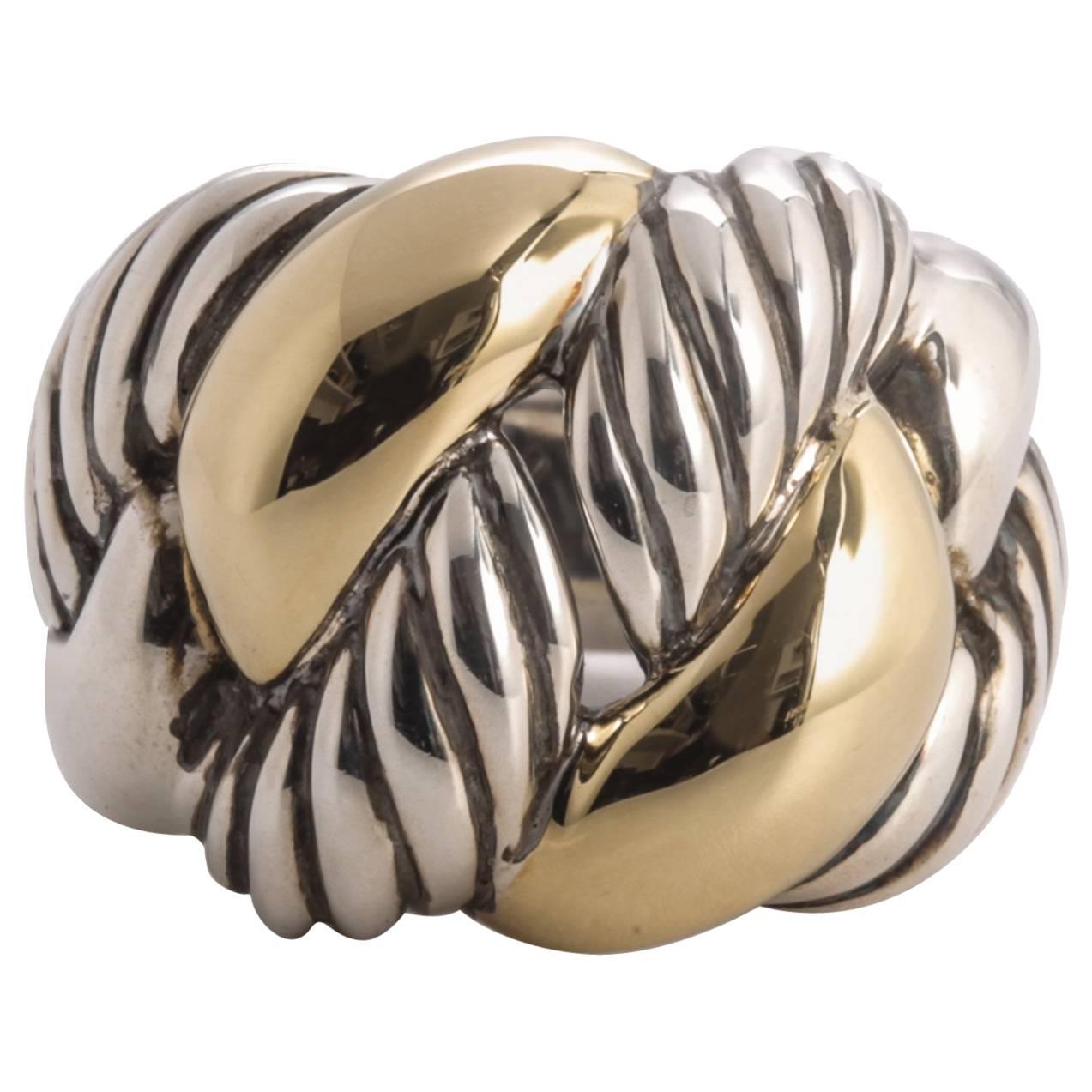 David Yurman Belmont Curb Link Ring