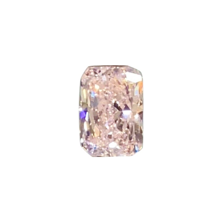 Emilio Jewelry Gia Certified 2.00 Carat Fancy Pure Pink Diamond
