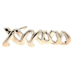 Tiffany & Co Nachlass XXXOOO Brosche Sterlingsilber 1,75" 3.7 Gramm
