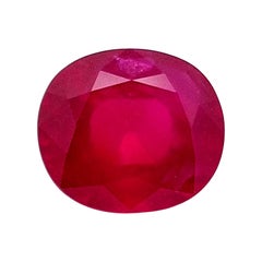 3.50 carat 'Pigeons Blood' Red Burmese Ruby - Unheated