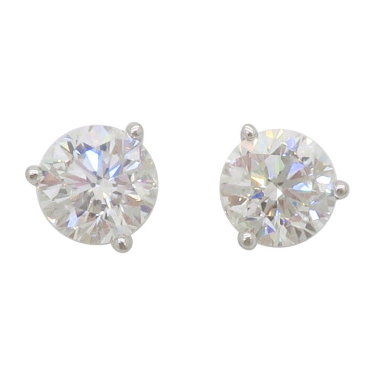 2.48CTW Earth Mined Diamond Martini Studs