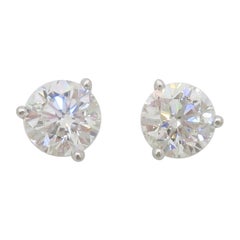 2.48CTW Earth Mined Diamond Martini Studs