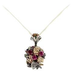 Luise Multi Stones Pendant 7