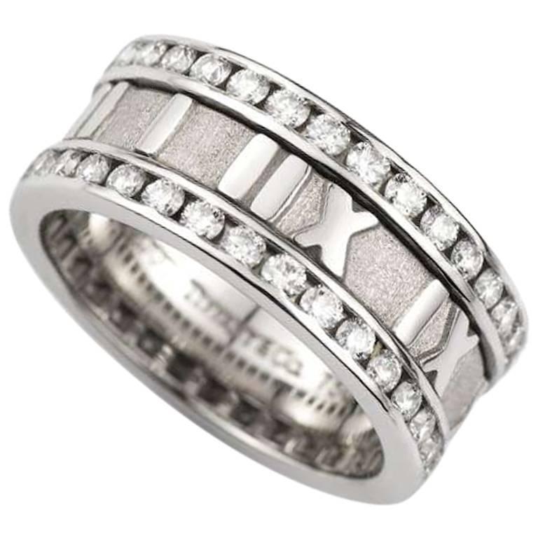 Tiffany and Co. Atlas Diamond Ring 1.31 Carats at 1stDibs