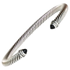 David Yurman Sterling Silver Cable Bracelet 24.7g
