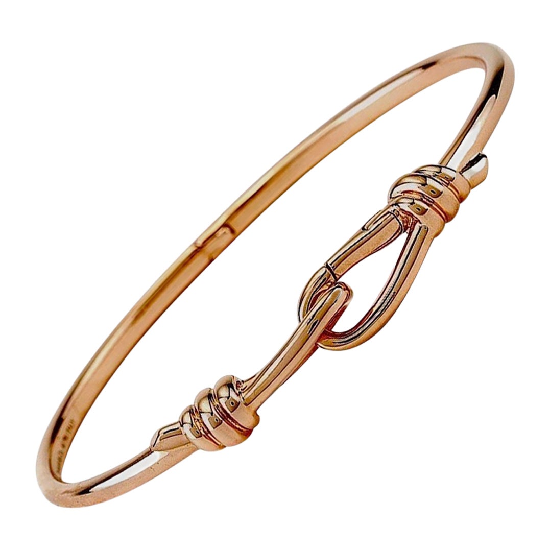 18K Rose Gold Tiffany & Co Paloma Picasso Love Knot Bangle