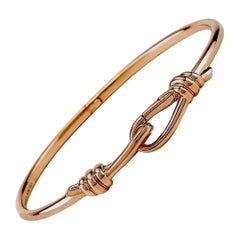 Bracelet jonc Paloma Picasso en or rose 18 carats Tiffany & Co