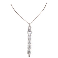 1.48 ct Cartier Agrafe necklace