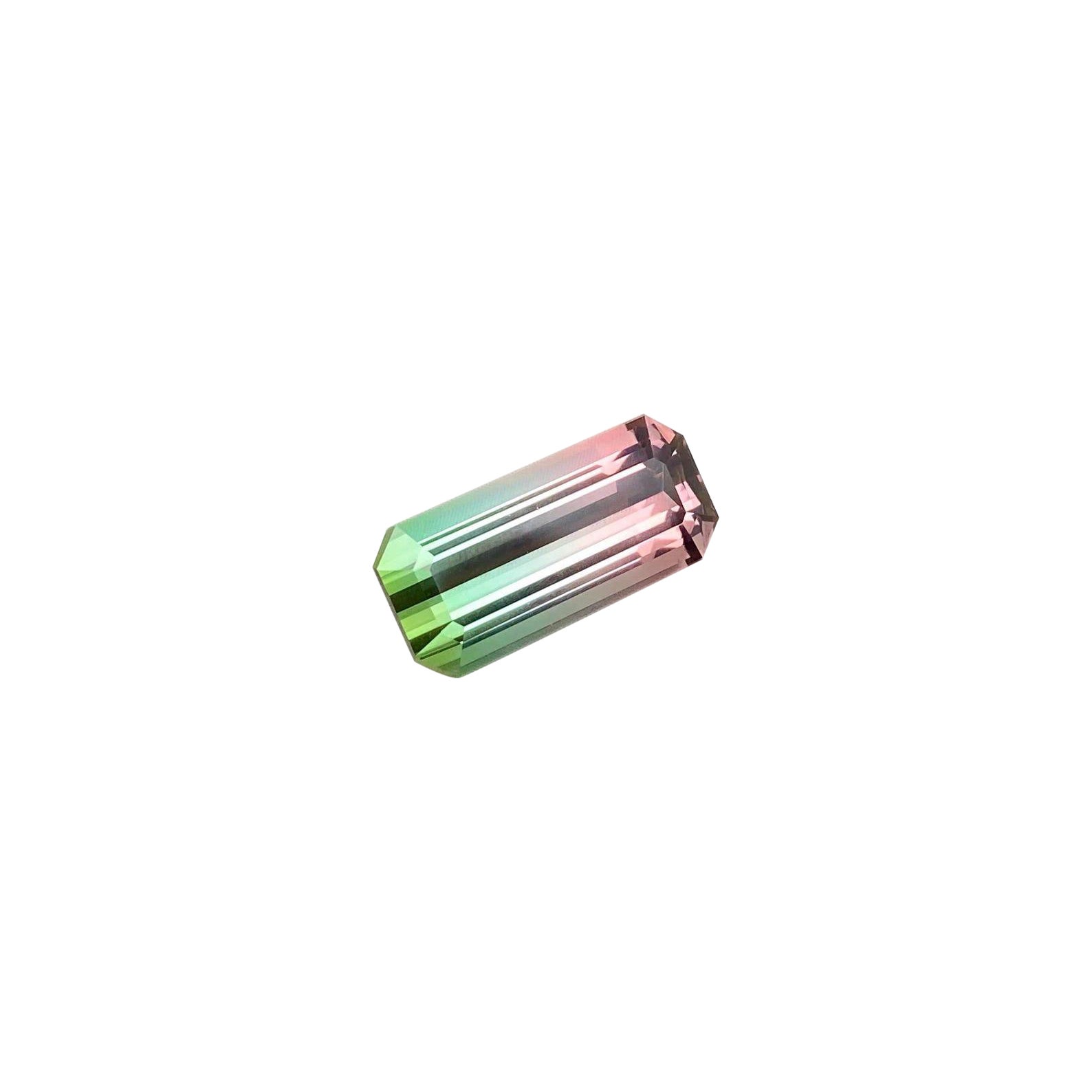 Natural Watermelon Tourmaline loose gemstone 4.86 ct., from Afghanistan .

GFCO laboratory certified
Gemstone Color: Pink and Green
Gemstone Type: Watermelon Tourmaline
Gemstone size: 15.13x6.93x5.10 mm
Cut Grade: Excellent
Clarity/Grade: Loupe