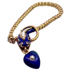 Bracelet en serpent du milieu du 19ème siècle circa 1860