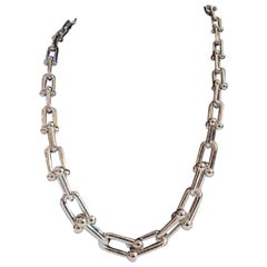 Tiffany & Co. Hardware Graduated Link Chain in Sterling Silver 925