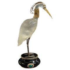 Boucheron Rock Crystal Heron