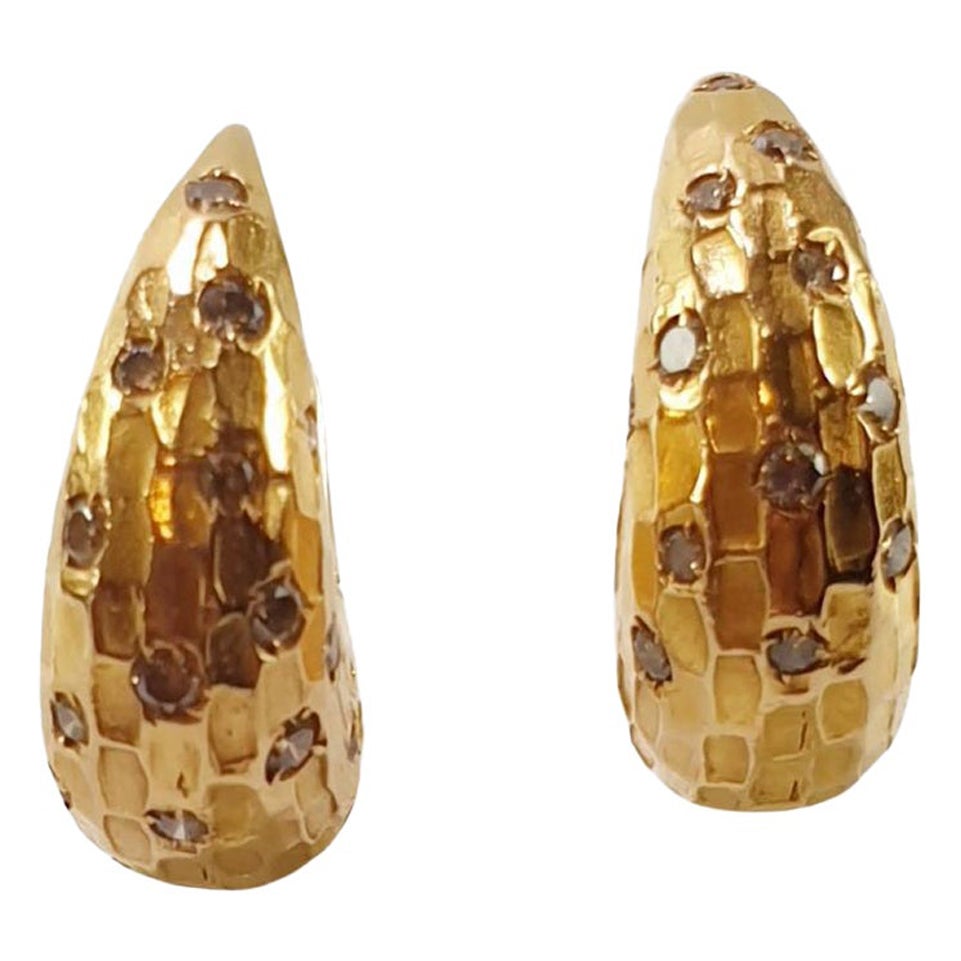 Pomellato Rose Gold Diamant Duna Ohrringe