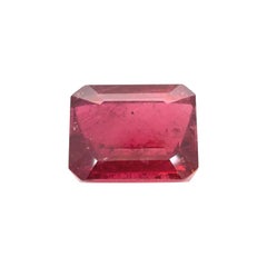 18.70 Carat Octagon Cut Rubellite Loose Gemstone