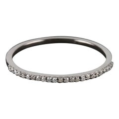 14k Gold Natural Pave Diamond Ring Half Eternity Wedding Band Beautiful Gift.