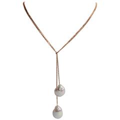Marion Jeantet Fresh Water Pearl Open Ended Necklace 1