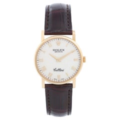 Reloj de caballero Rolex Cellini Classic de oro amarillo de 18 quilates 5115