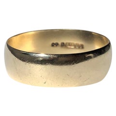 Antiker 9 Karat Goldring