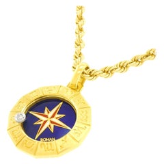 Zodiac Gold Pendant