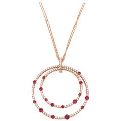 Ruby and Diamond Necklace by Chopard