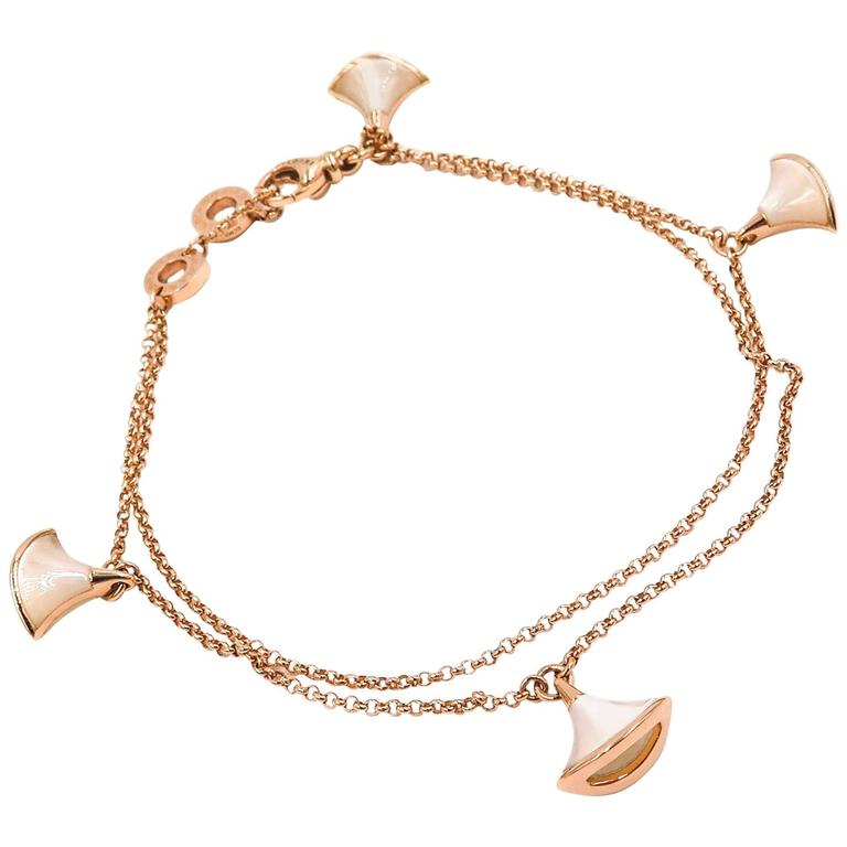 Bulgari Rose Gold Diva's Bracelet at 1stDibs