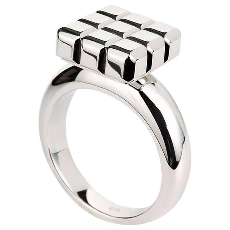 Chopard Ice Cube White Gold Ring