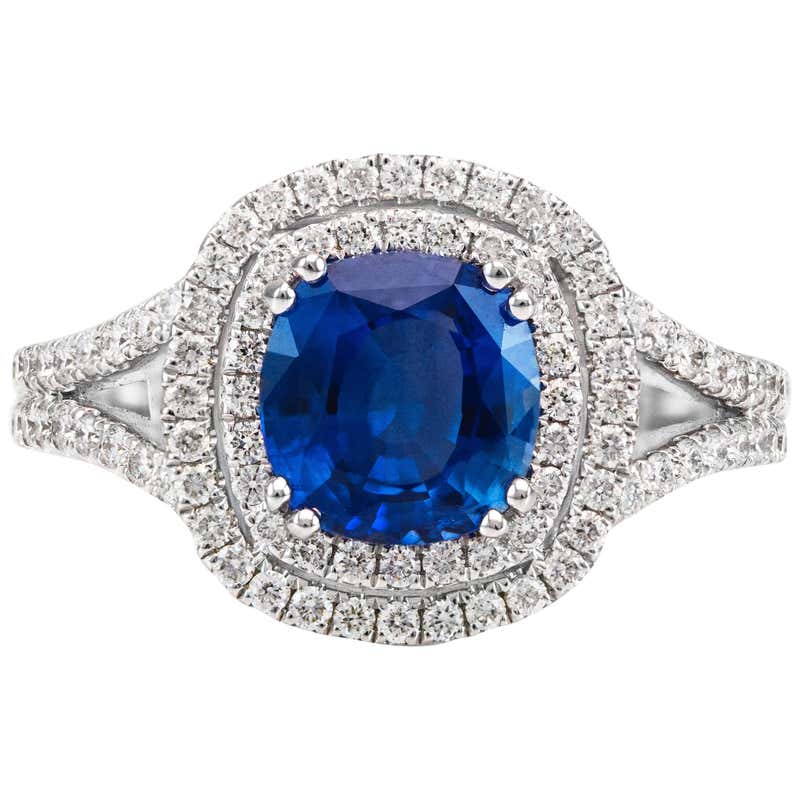 Antique Blue Sapphire Cocktail Rings - 2,458 For Sale at 1stDibs ...
