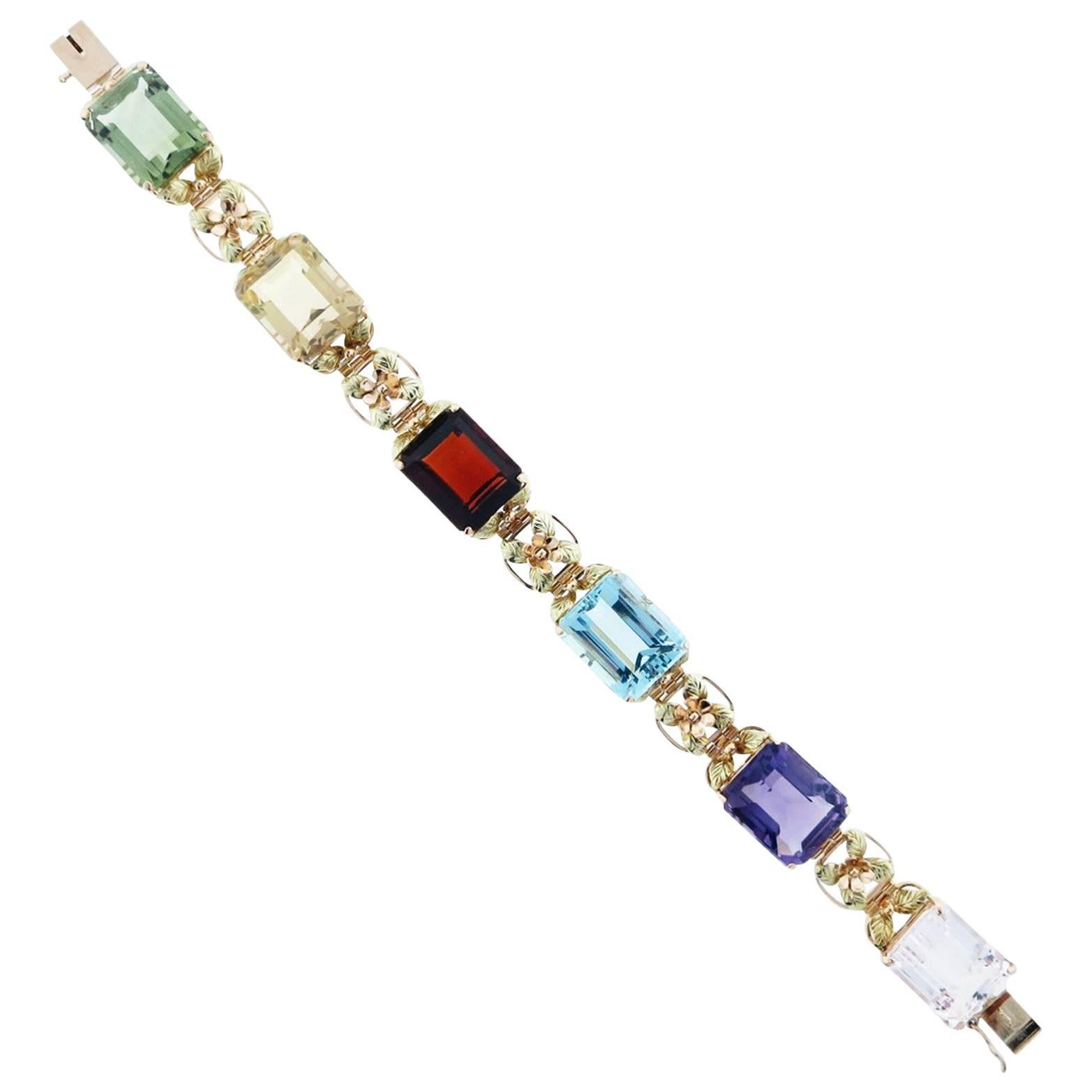 Multi Gemstone Bracelet