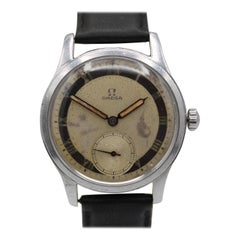 Rare Omega 2400 Suverän Vintage - 1943  Montre militaire suédoise historique