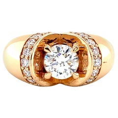 18k Gold 1 Carat Diamond Ring