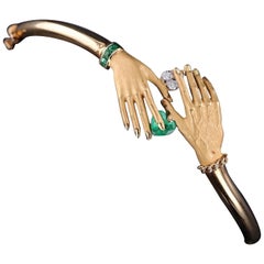Brazalete Carrera y Carrera de oro de 18 quilates