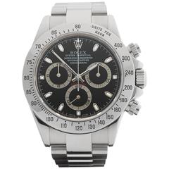 Rolex Stainless Steel Daytona Automatic Wristwatch Model 116520