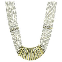 5.00ct Diamond Pearl Necklace