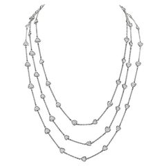 20.80ct Diamond By The Yard Necklace