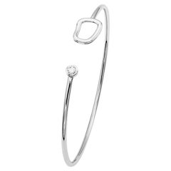 Mattioli Puzzle Diamonds Armreif aus 750 Weißgold und einem weißen Diamanten