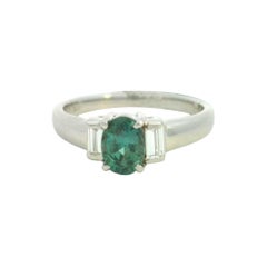 Elegant Oval Gemstone Ring