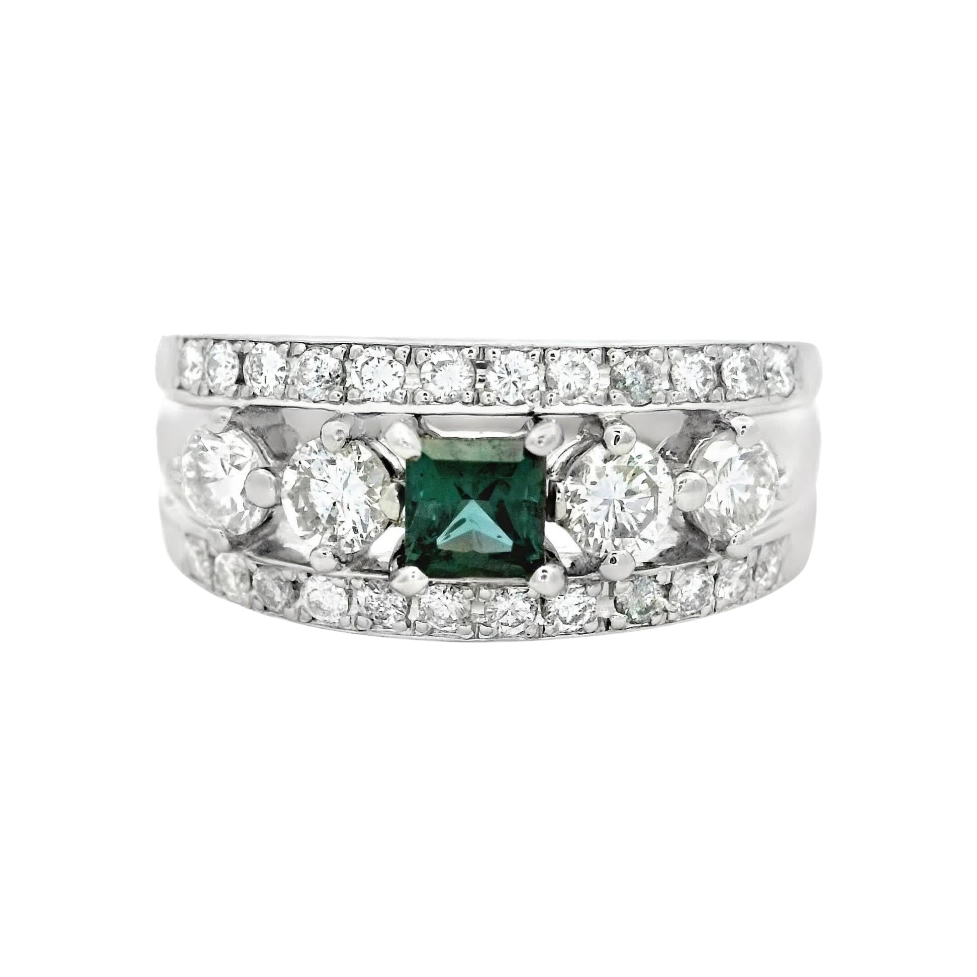 Elegant Multi-Stone Ring