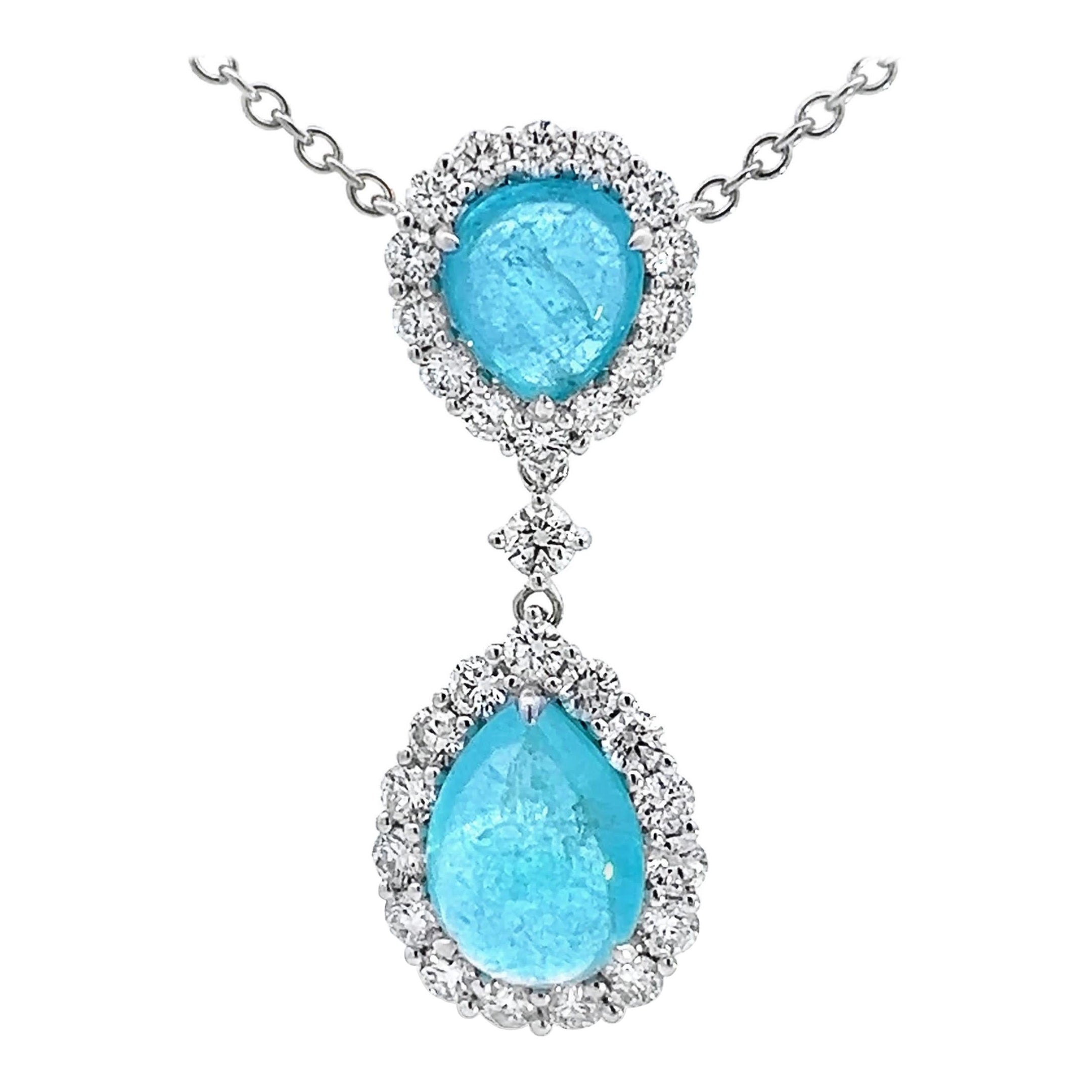 Elegant Aquamarine Pendant Necklace