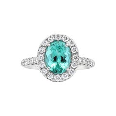Elegant Oval Gemstone Ring