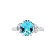 Stunning Turquoise and Diamond Ring
