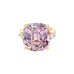 Elegant Pink Gemstone Ring